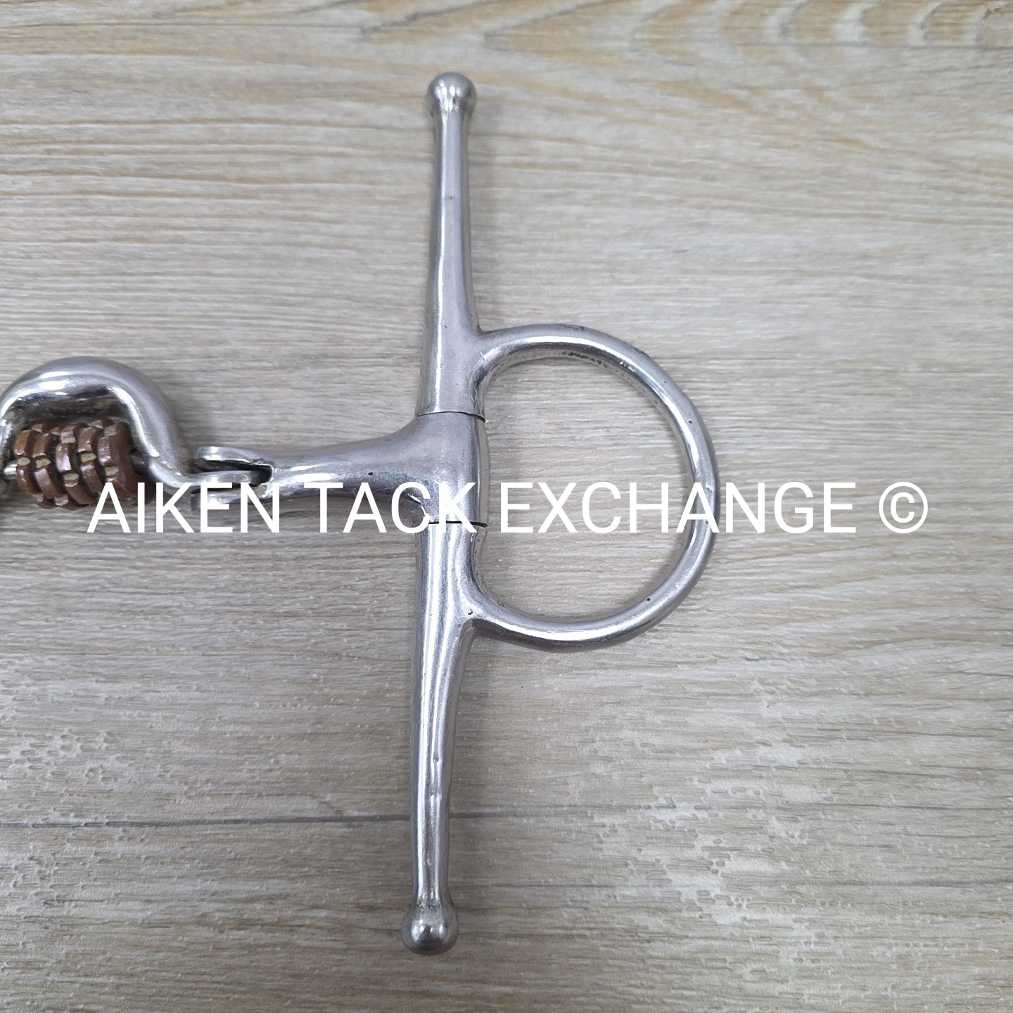 Full Cheek Double Hinged Ported Bit with Copper Links 5"