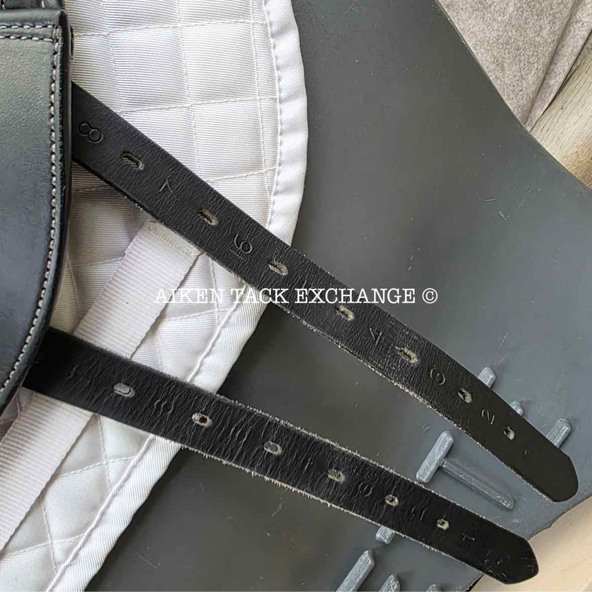 2021 Prestige Philosophy K CPS Monoflap Dressage Saddle, 18" Seat, 34 Tree - MW, Wool Flocked Panels