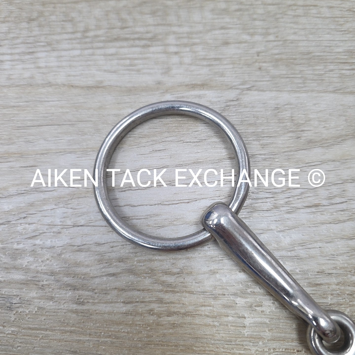 French Link Loose Ring Bradoon Bit 5.25"