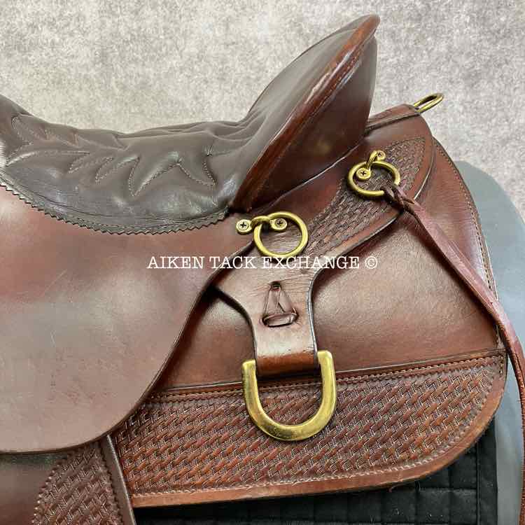 2000 Tucker Endurance Saddle, 18" Seat, Medium Tree - Semi QH Bars