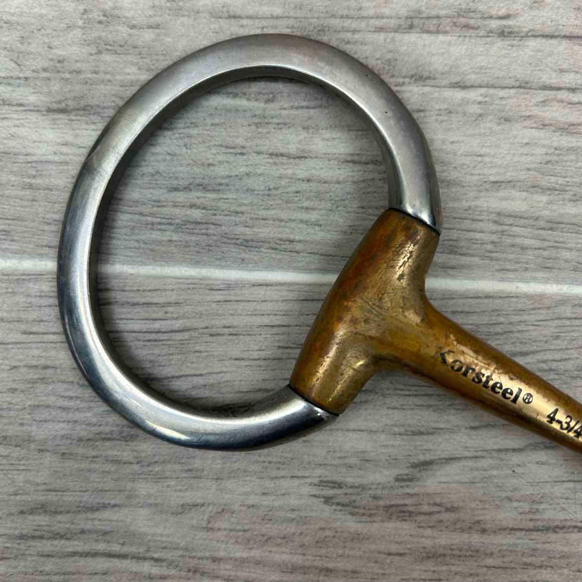 Korsteel Copper Single Joint Eggbutt Bit 4.75"