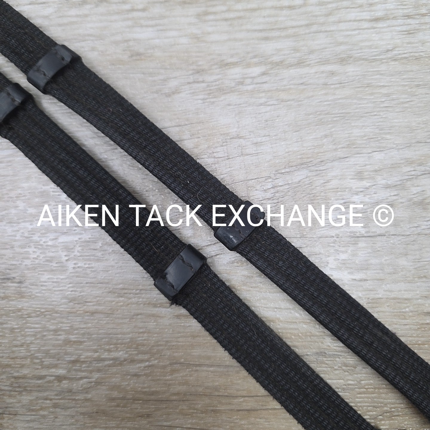 Kieffer Cotton Web Reins, Black, 60"