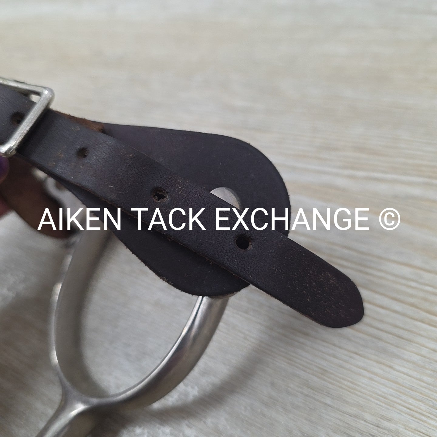 Western Rowel Spurs with Leather Spur Straps