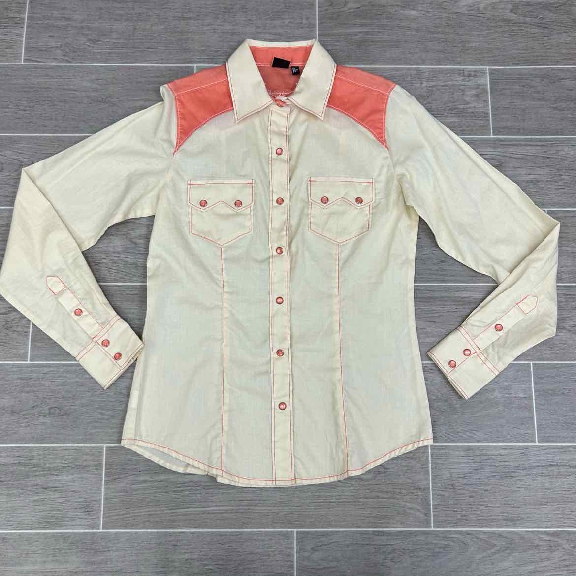 Cruel Western Long Sleeve Top, Size Small