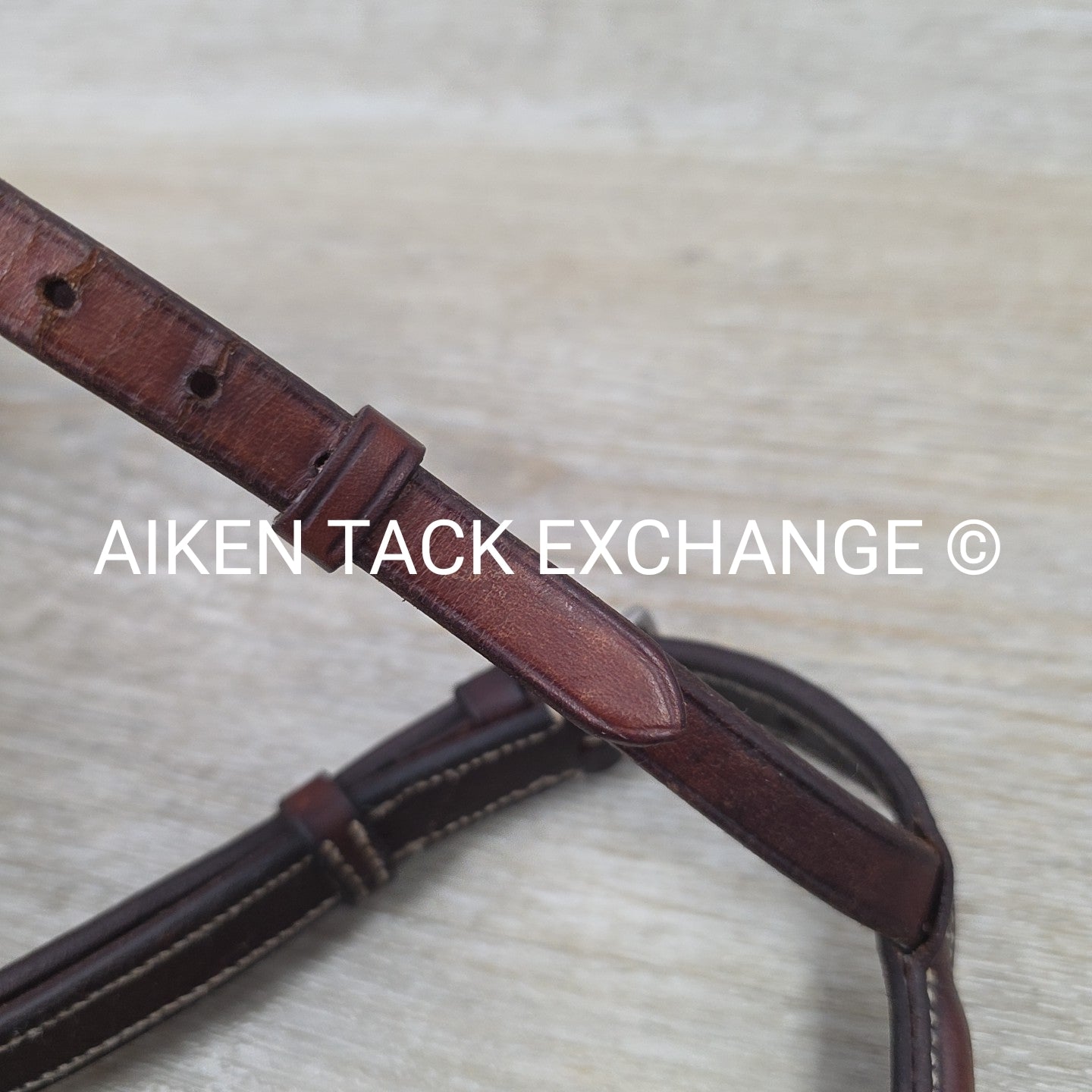 20th Century by Jimmy Wiebe Specialty Noseband, Brown, Size Full