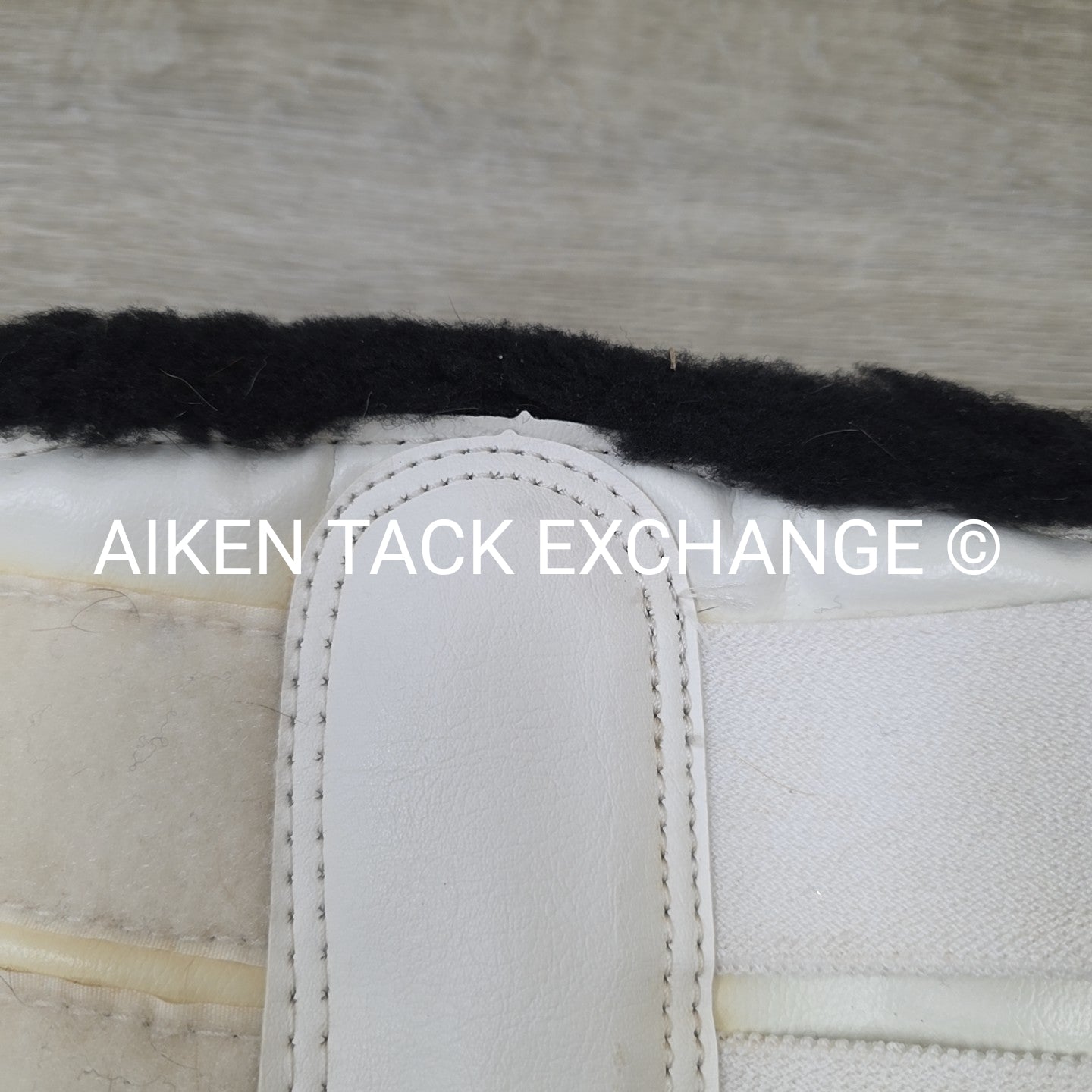 DSB Dressage Sport Boots Original, White/Black, Size Large