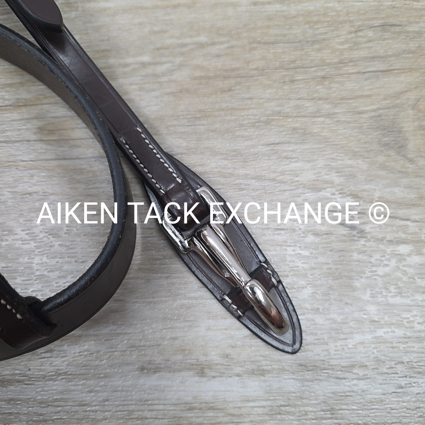 KL Select Black Oak Maple Training Bridle, No Reins & No Flash, Brown, Size Cob