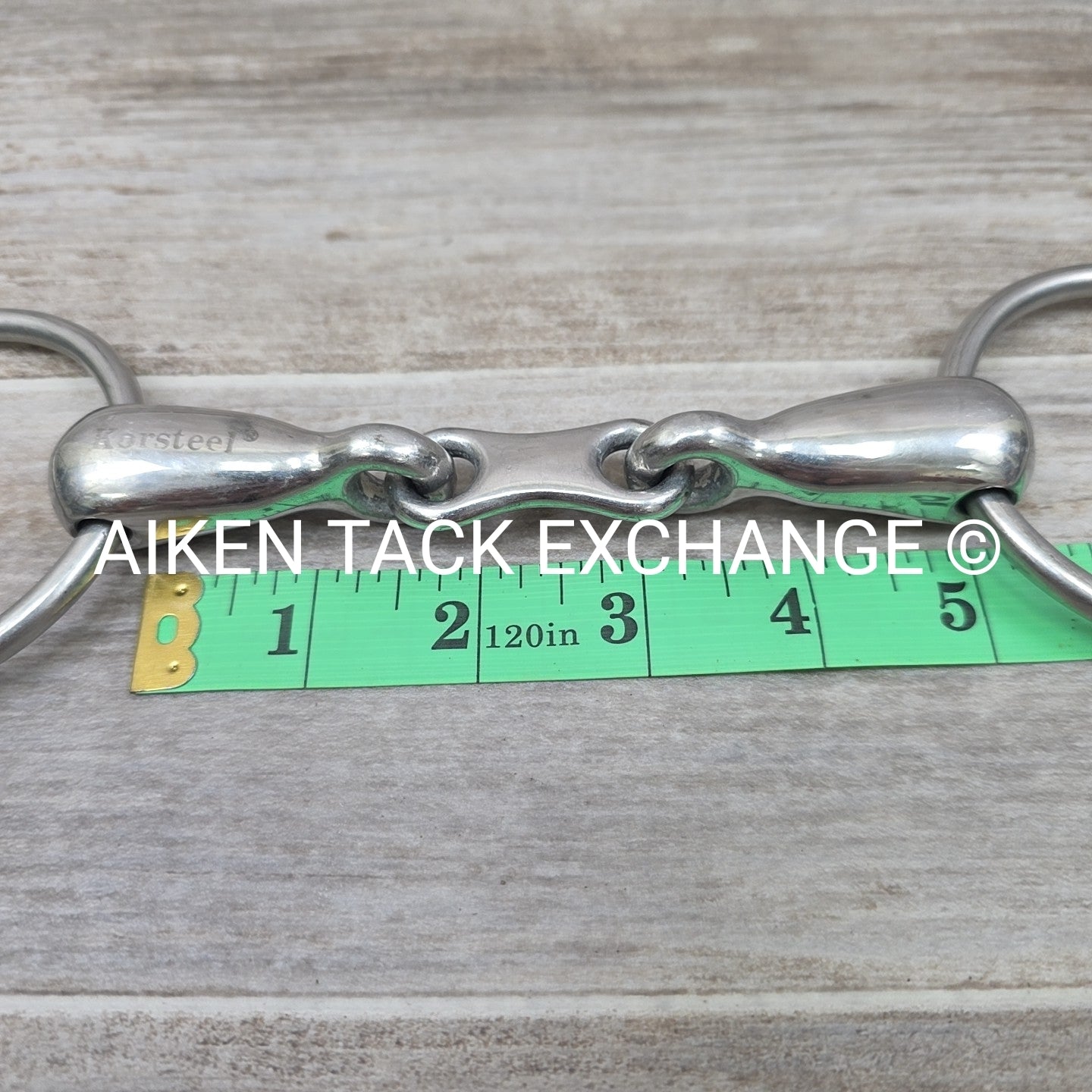 Korsteel Thick Mouth French Link Loose Ring Bit 4.75"
