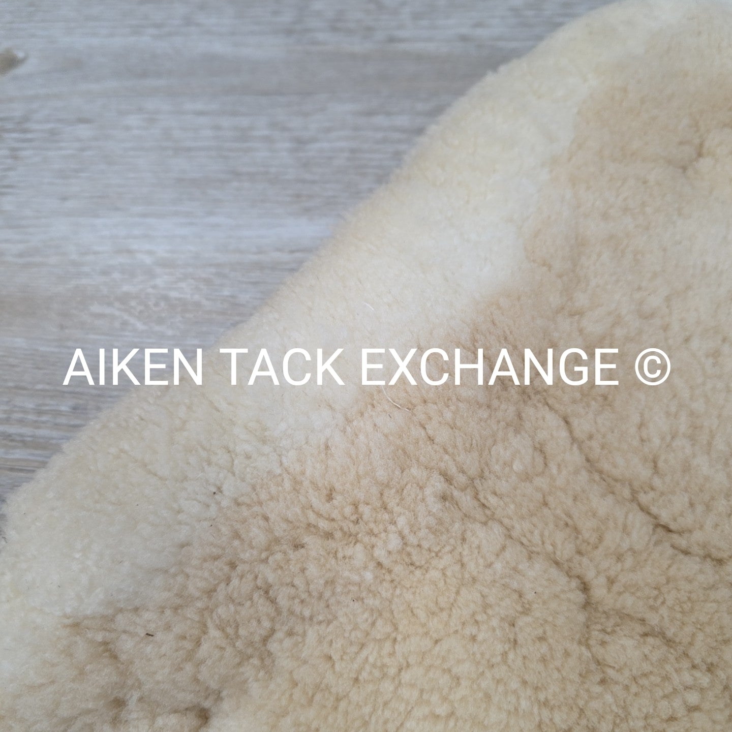 Fleeceworks Sheepskin Classic All Purpose Half Pad with Rolled Edges, Size Pony