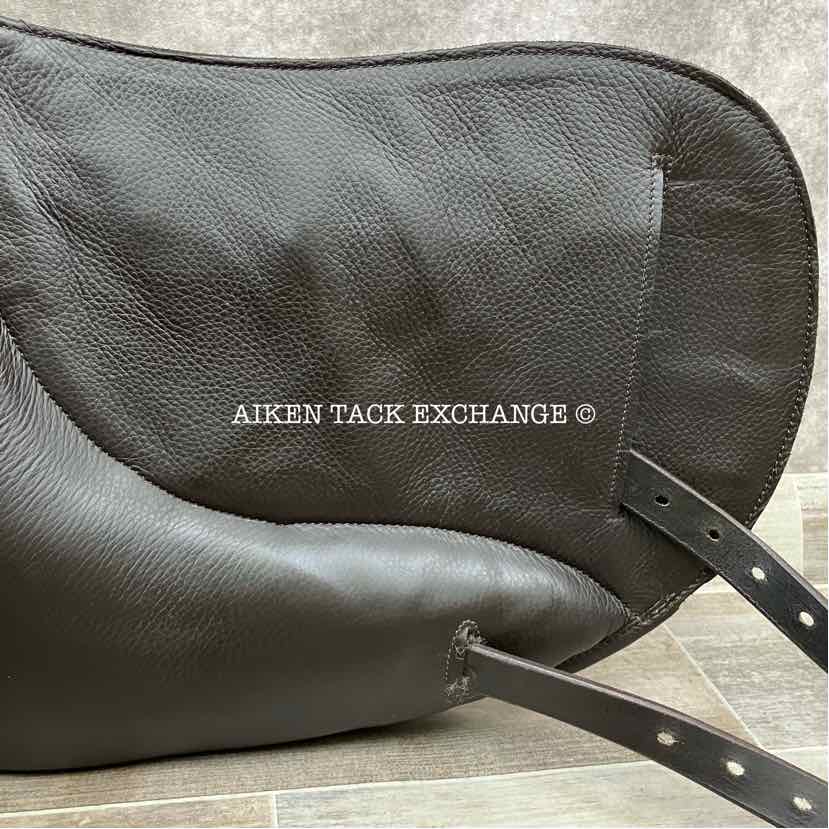 2024 Envy by Custom Saddlery Motion Monoflap Dressage Saddle, 18" Seat, Adjustable Tree, Wool Flocked Panels