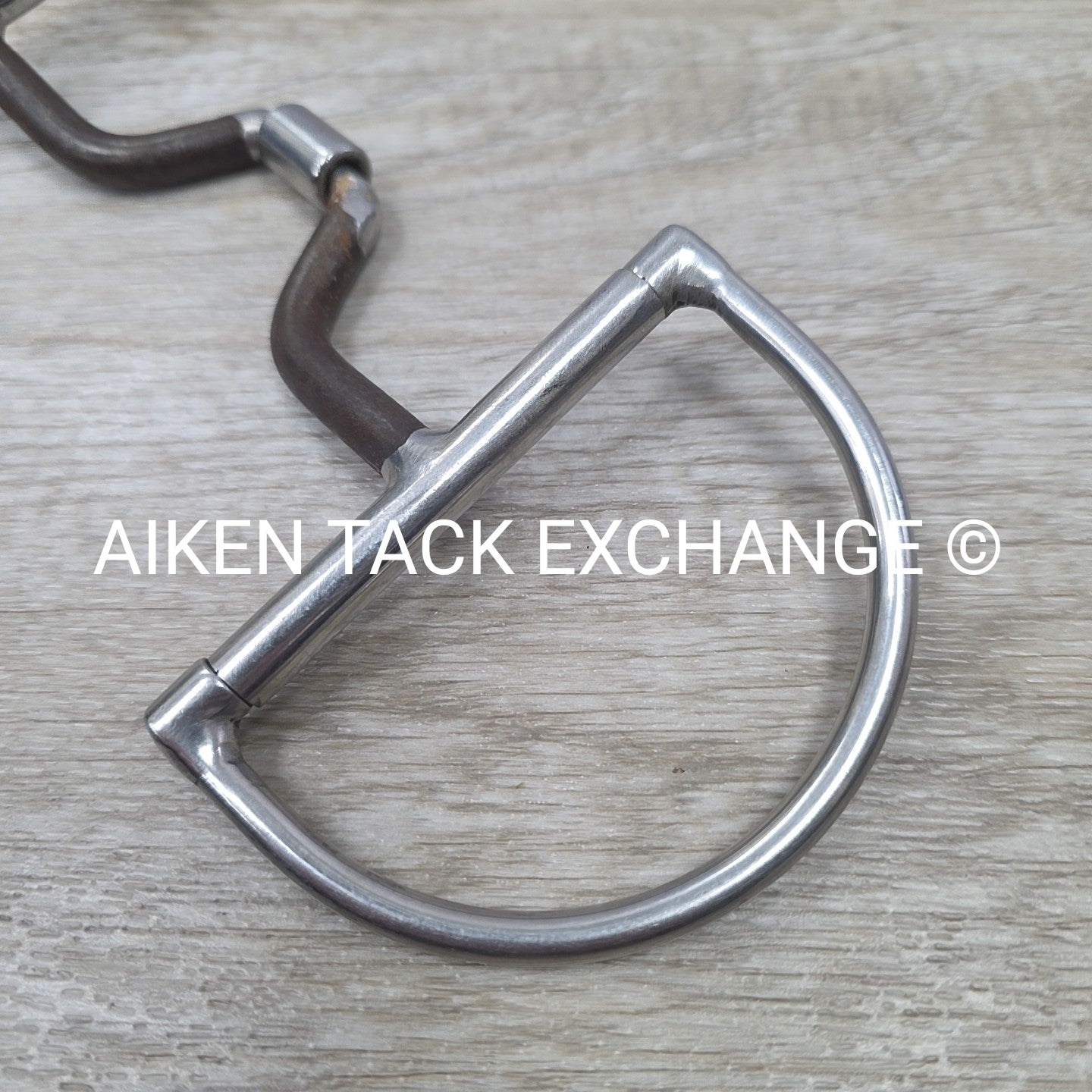 JKS Jay Shuttleworth D Ring Sweet Iron High Port Comfort Mouth Bit 5.25"