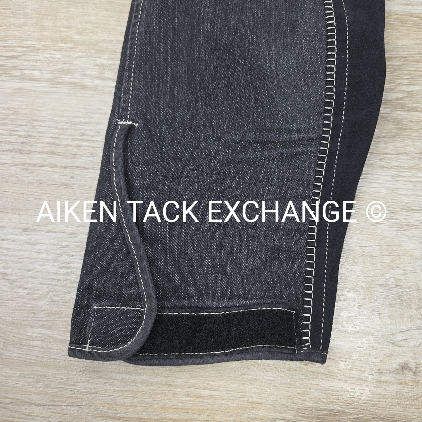 HKM Full Seat Denim Breeches, Size 38