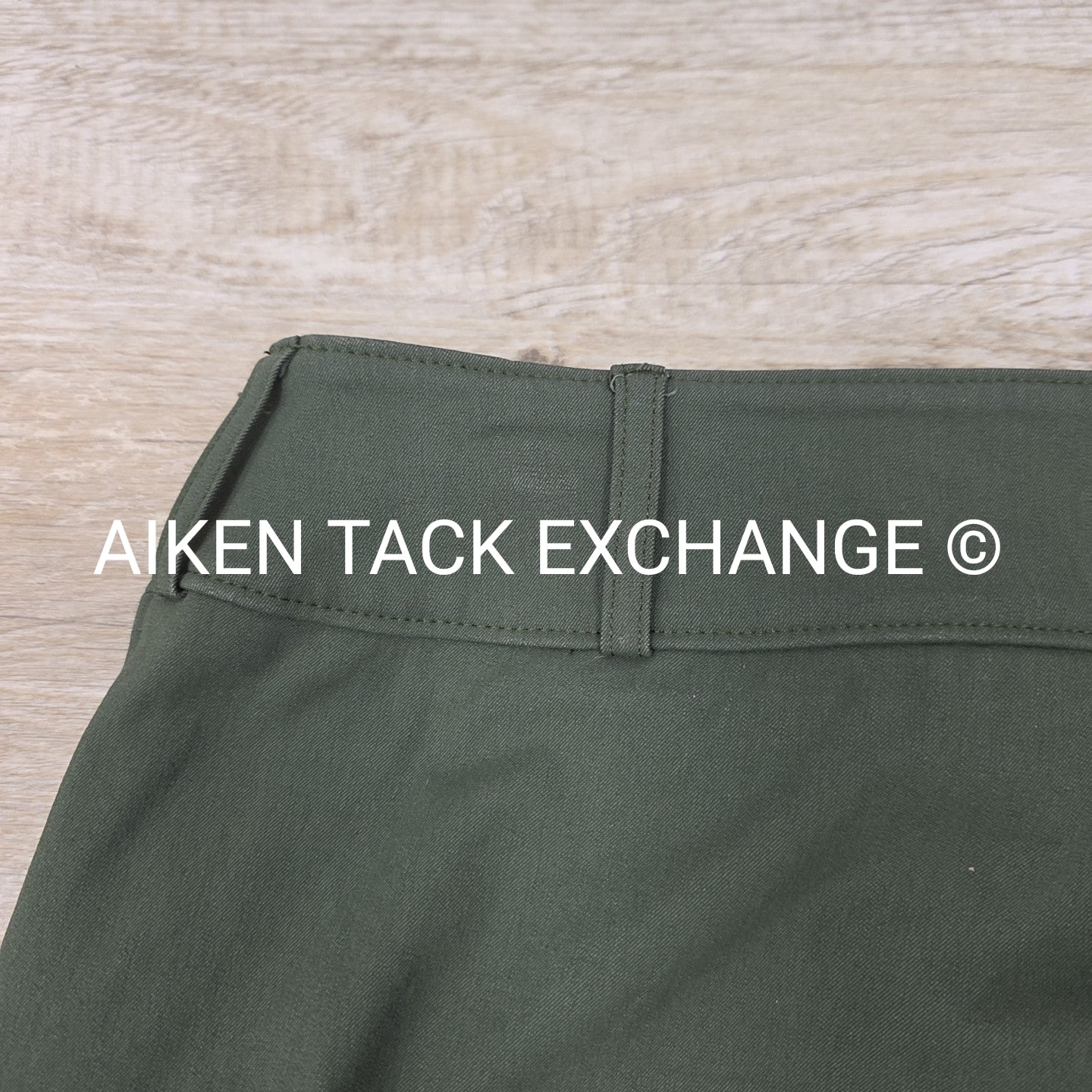 Tailored Sportsman Trophy Hunter Knee Patch Breeches in Hunter Green, Women's 32