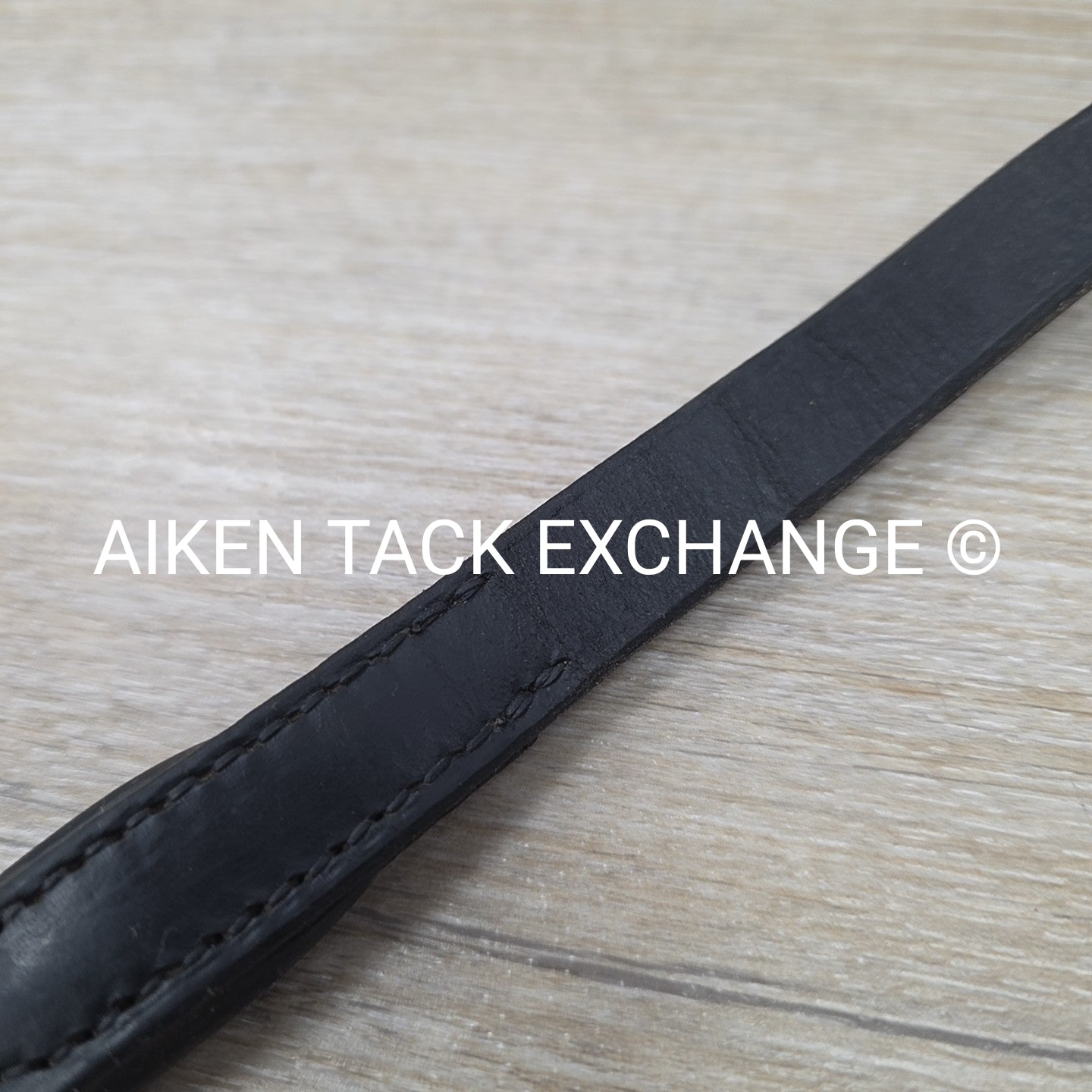 Stubben Rubber Reins, Black, 56"