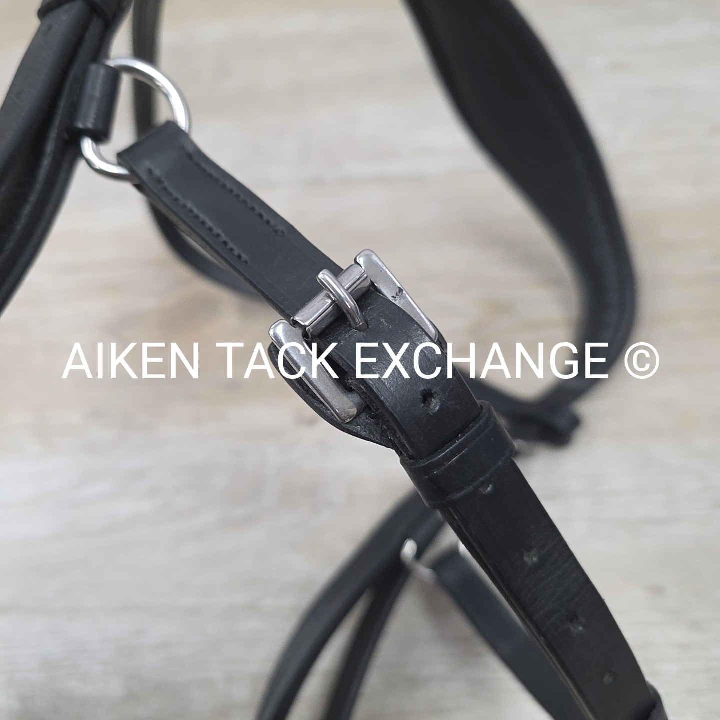 Lumiere Skyla Bitless Bridle with Kavalkade Bling Browband, No Reins, Black, Siz