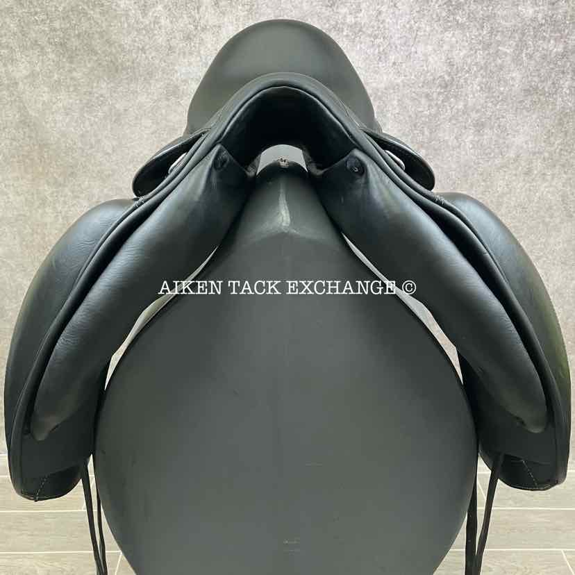 2018 Prestige Venus K Monoflap Dressage Saddle, 18" Seat, 32 Tree - Medium, Wool Flocked Panels