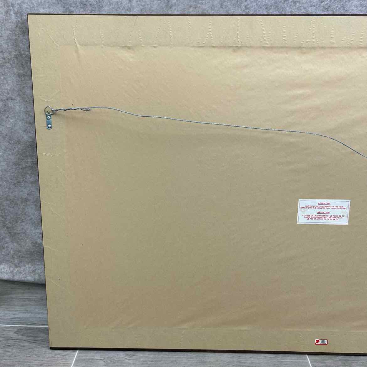 Framed Douglas Stork From Scent to View Hunt Scene, 42" x 27"