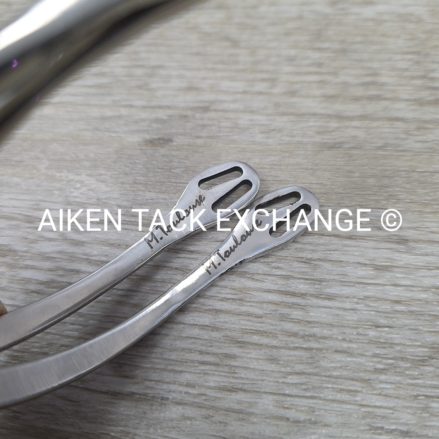 M. Toulouse Prince of Wales Spurs, No Spur Straps