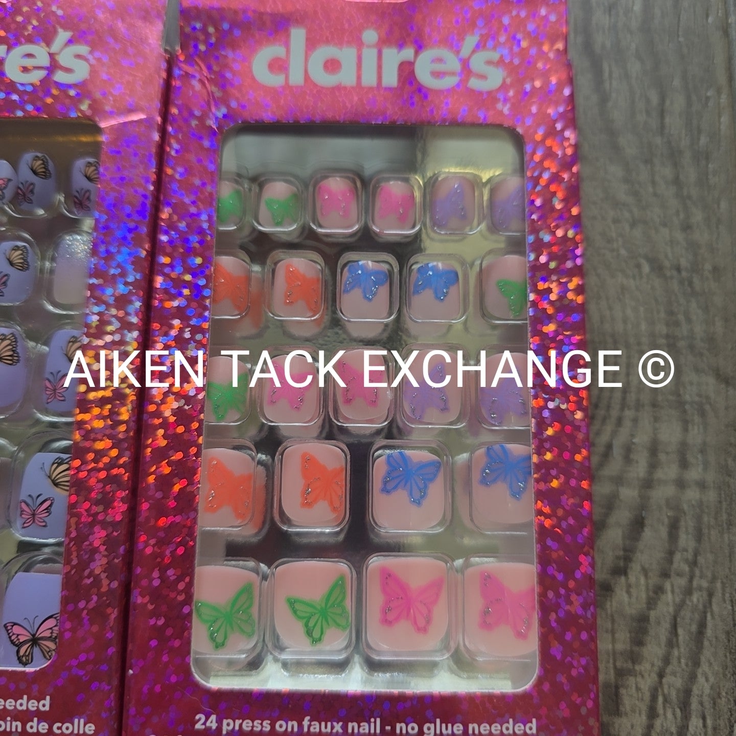 Claire's Press-On Nails (2 Sets) - 24 Count Each (48 Total)