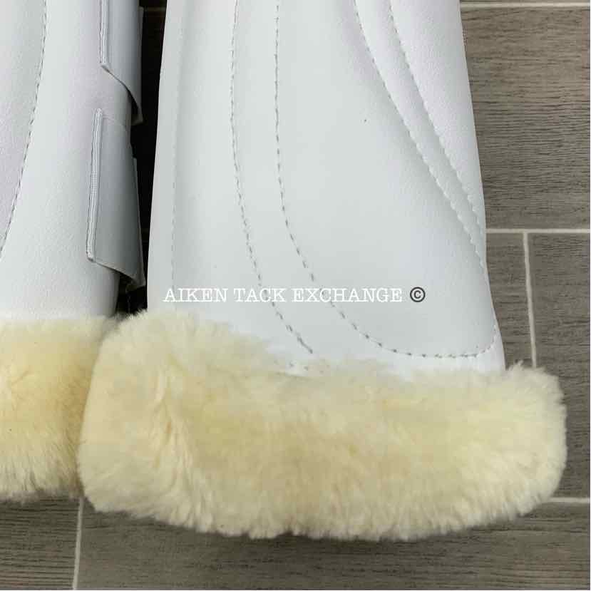 eQuick eFreestyle Rear Boots, White, Size Large, Brand New