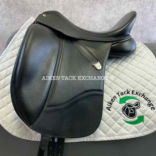 **SOLD** 2016 Bates Isabell Werth Dressage Saddle, 16.5" Seat, Adjustable Tree - Changeable Gullet, CAIR Panels