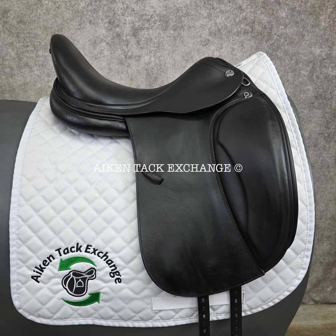 2016 Prestige X-Helen D Dressage Saddle, 17" Seat, 34 Tree - MW, Wool Flocked Panels