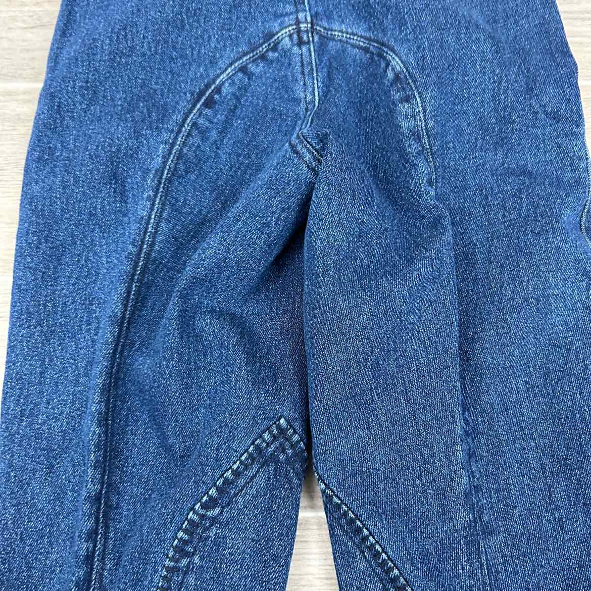 Jacson Wear Children's Denim Knee Patch Riding Jean Breeches, Size 10, Brand New