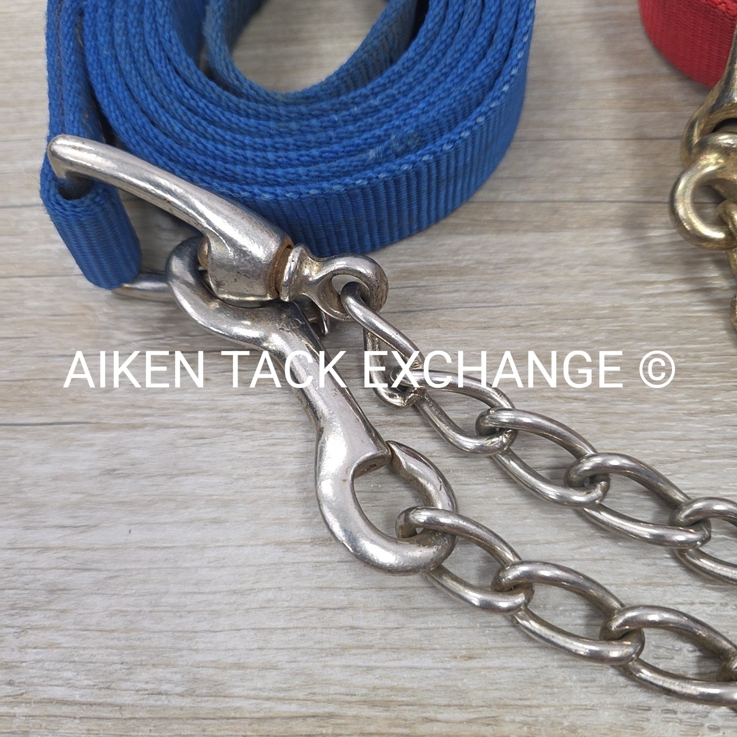 BARGAIN BUNDLE: 3 Lead Ropes w/ Chains, 2 Nylon, 1 Leather