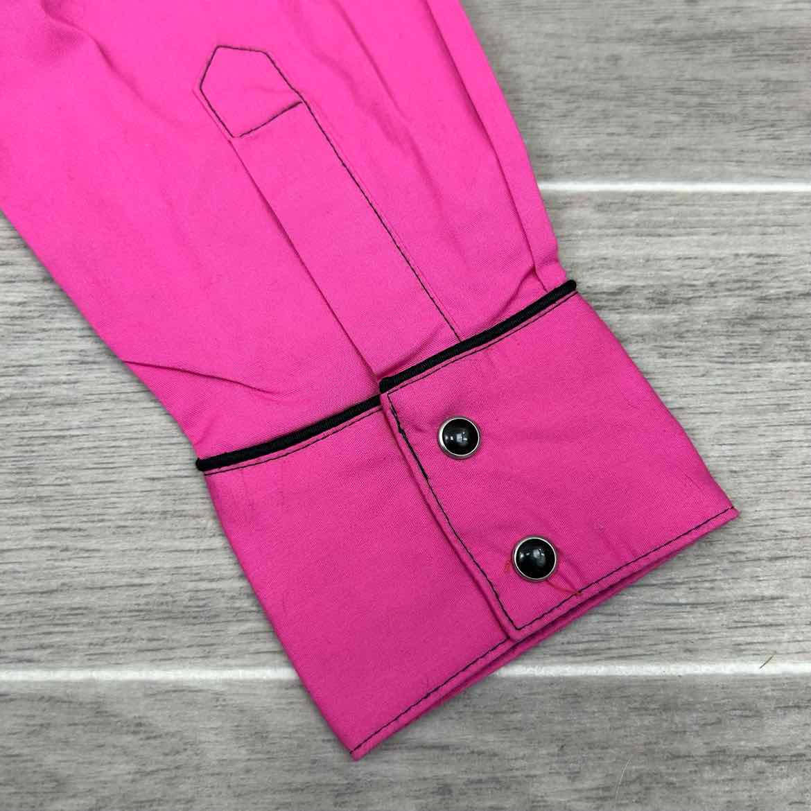 Wrangler Long Sleeve Snap Top, Size Large