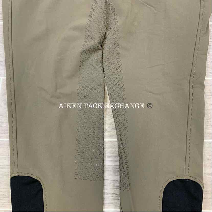 Dover Saddlery Silicone Grip Knee Patch Breeches, Size 32
