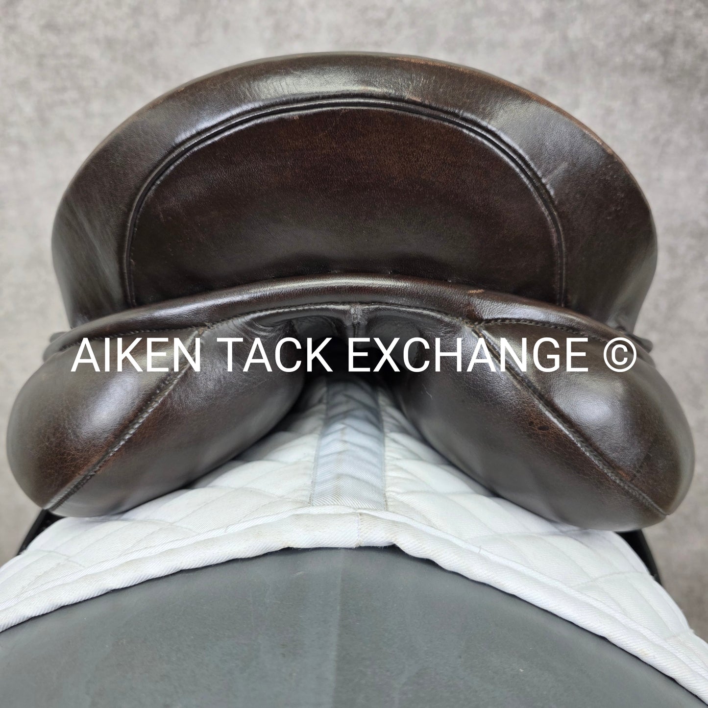 **SOLD** Legacy All Purpose Saddle, 17.5" Seat, Extra Wide Tree, Wool Flocked Panels