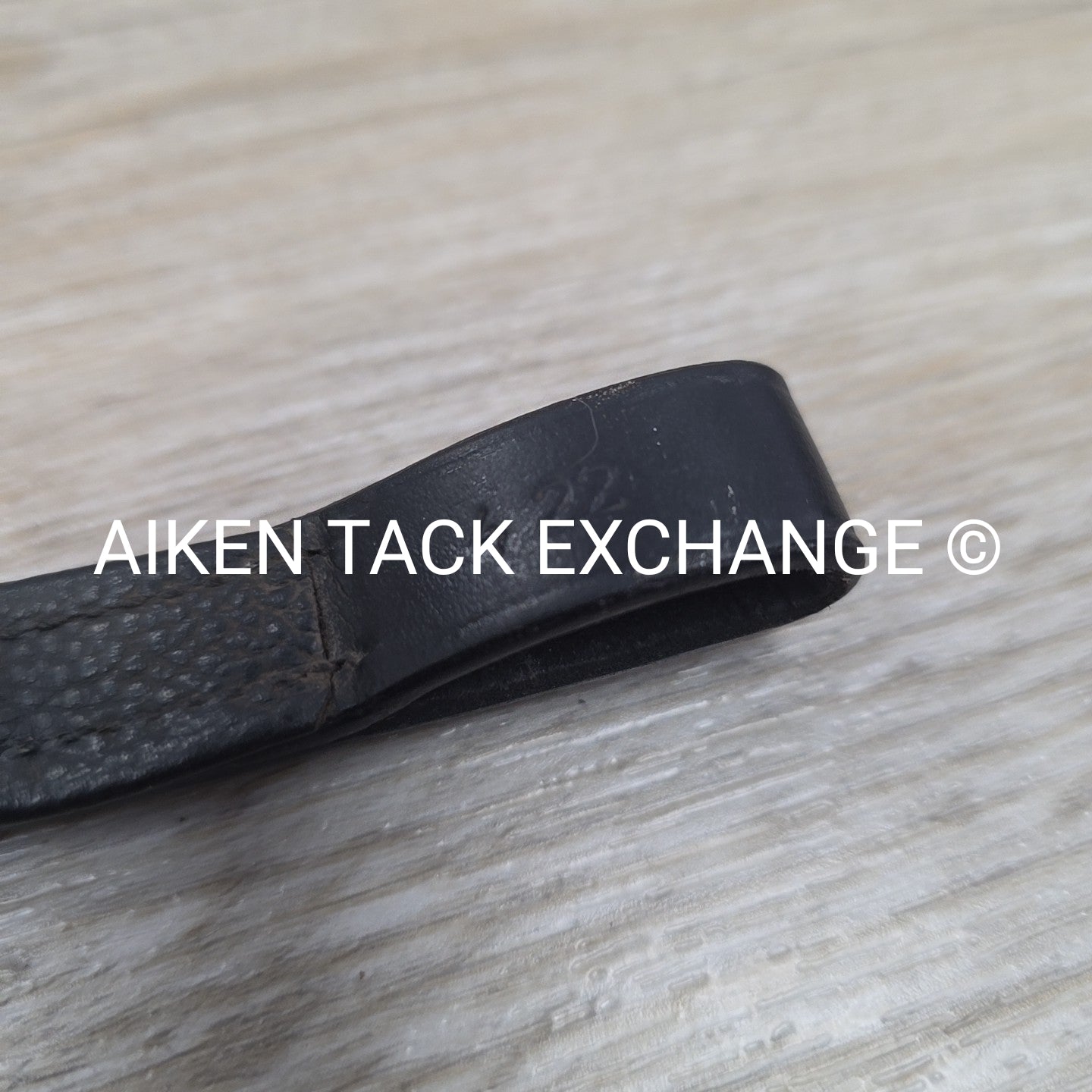 Padded Flat Browband, Black, 17"