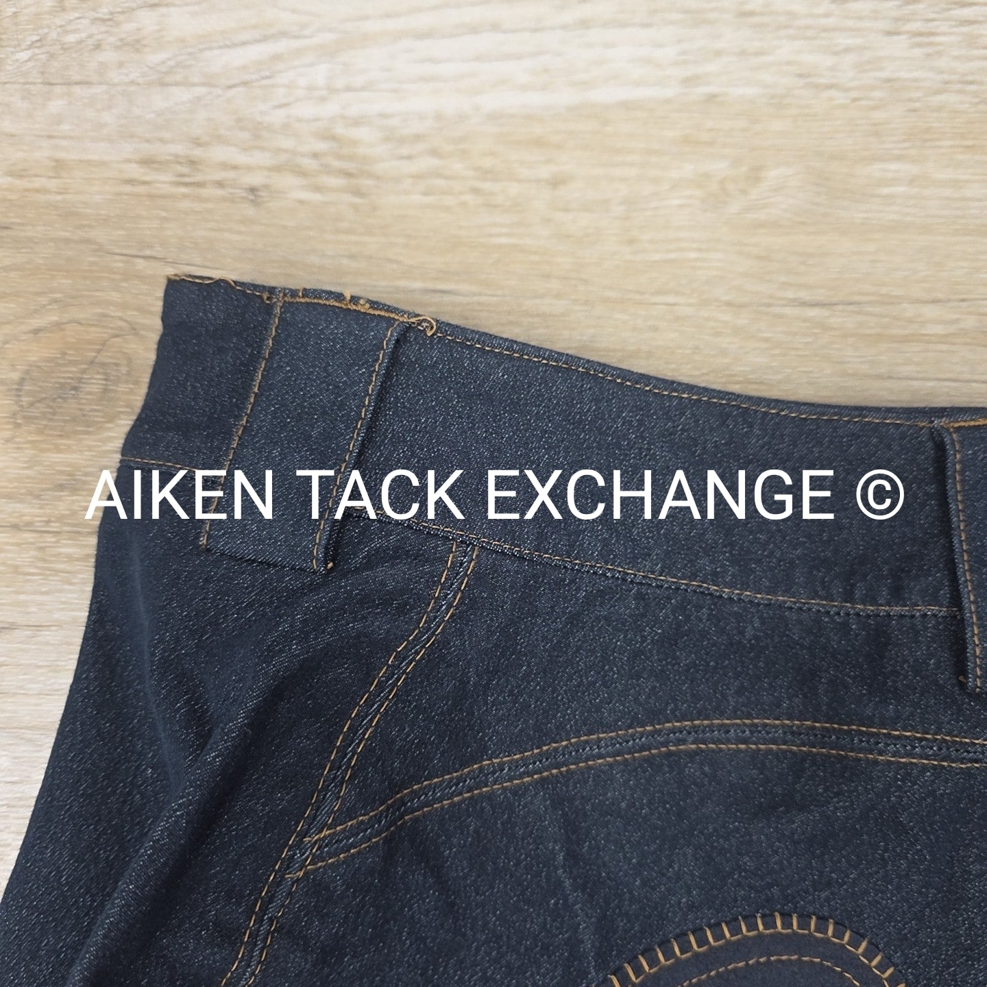 FITS Denim Full Seat Breeches, Size X-Large