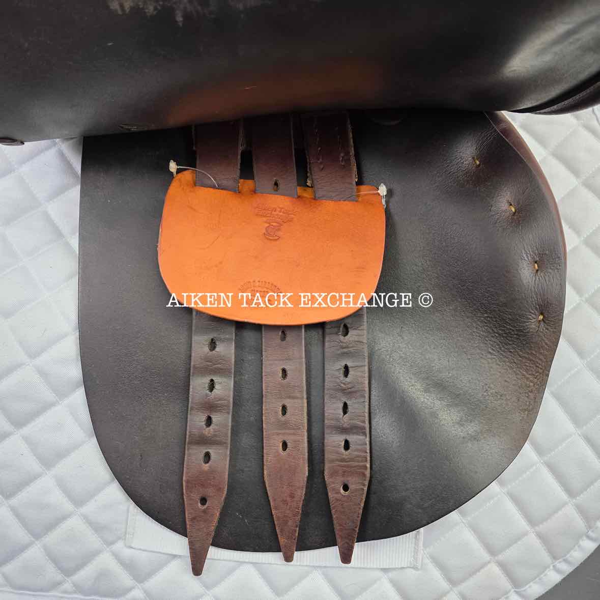 Hermes Steinkraus Close Contact Jump Saddle, 18" Seat, Medium Tree, Foam Panels