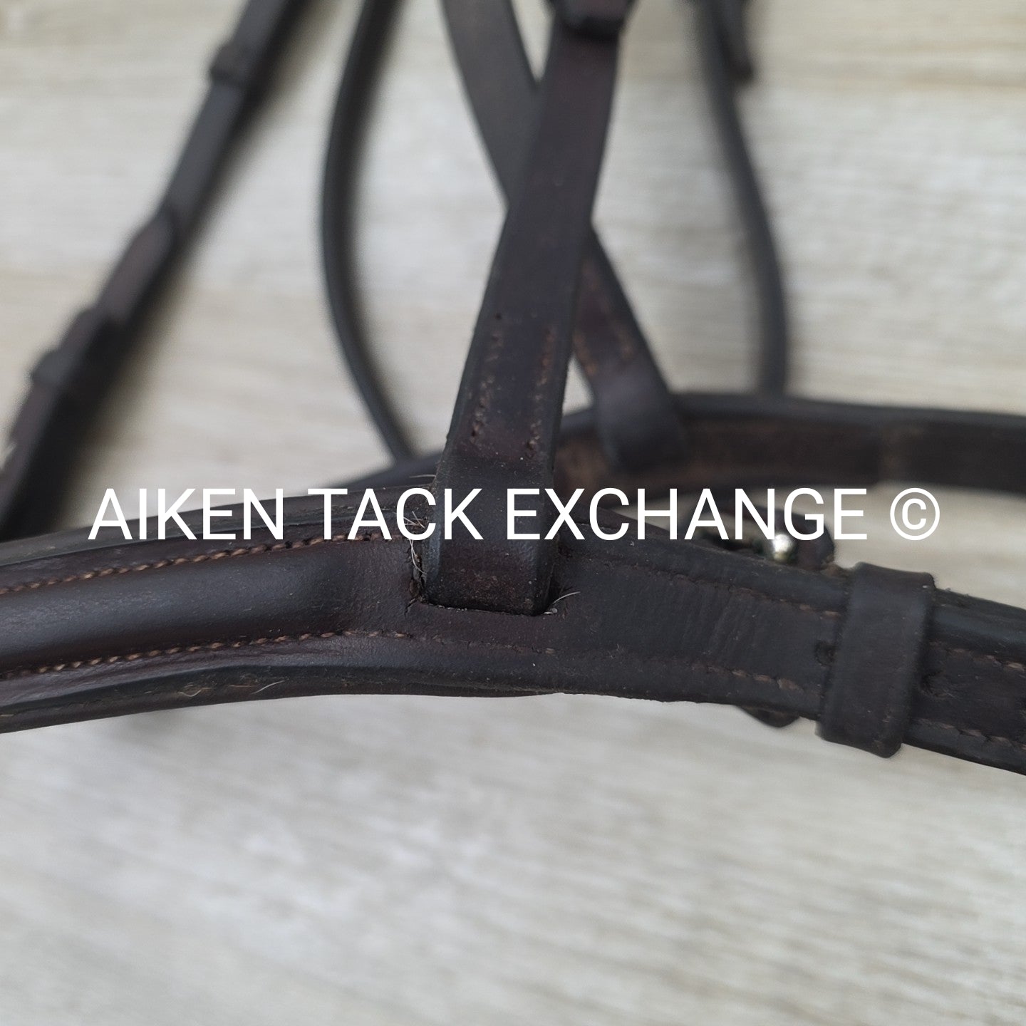 BARGAIN BUNDLE: Dover Saddlery Fancy Stitched Bridle with 2 Pairs Laced Reins &