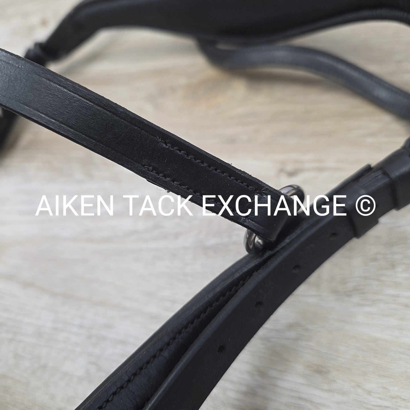 Lumiere Skyla Bitless Bridle with Kavalkade Bling Browband, No Reins, Black, Siz