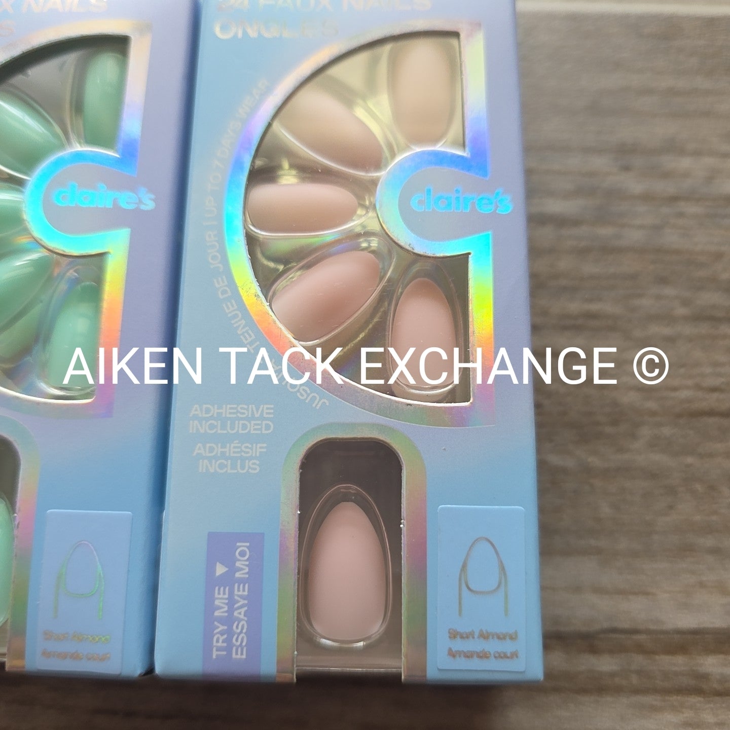 Claire's Press-On Nails (2 Sets) - 24 Count Each (48 Total)