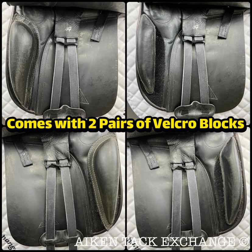 2011 Frank Baines Balance Zenith Dressage Saddle, 18" Seat, XX-Wide Hoop Tree, Wool Flocked Panels