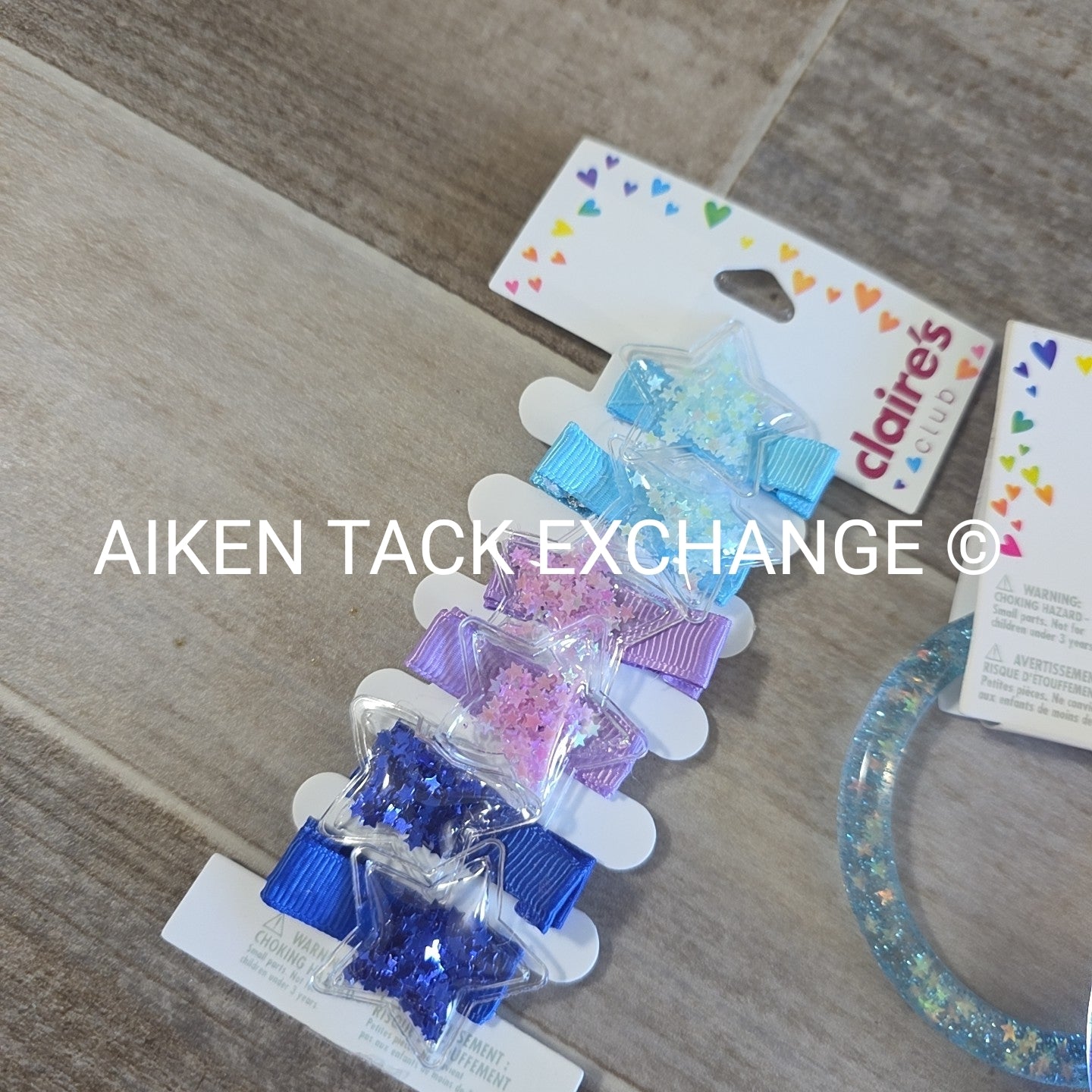 Claire's Club Bundle - 6 Hair Clips, 3 Bracelets