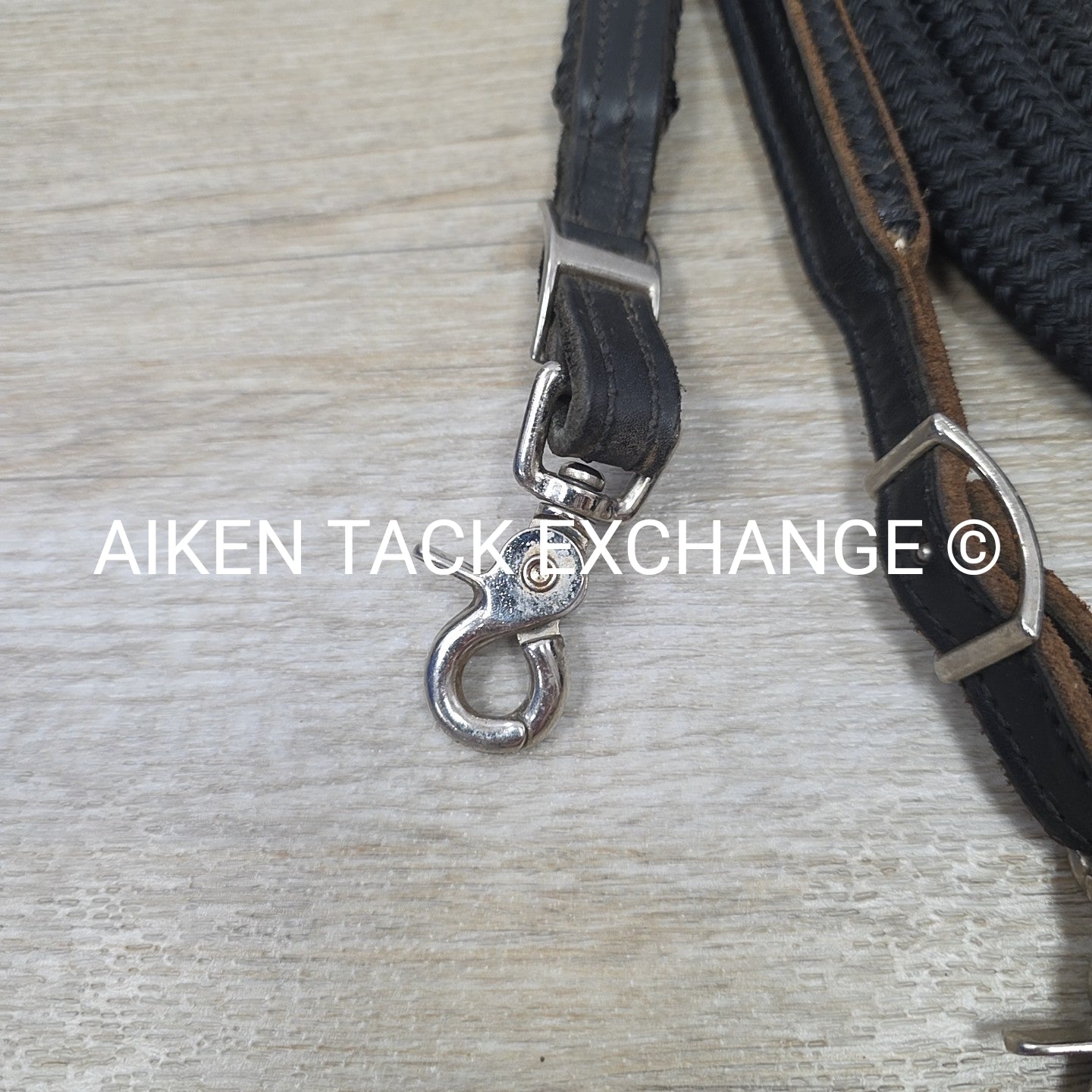 Braided Rope Split Reins with Snaps