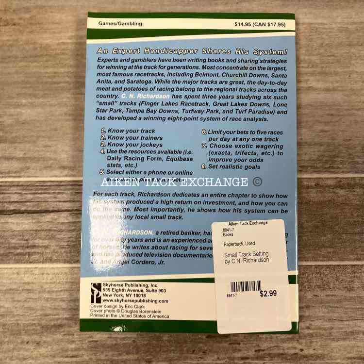 Small Track Betting by C.N. Richardson