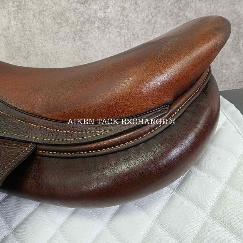 **SOLD** 2008 Antares Contact Jump Saddle, 17" Seat, 2N Flap, Medium Wide Tree, Foam Panes