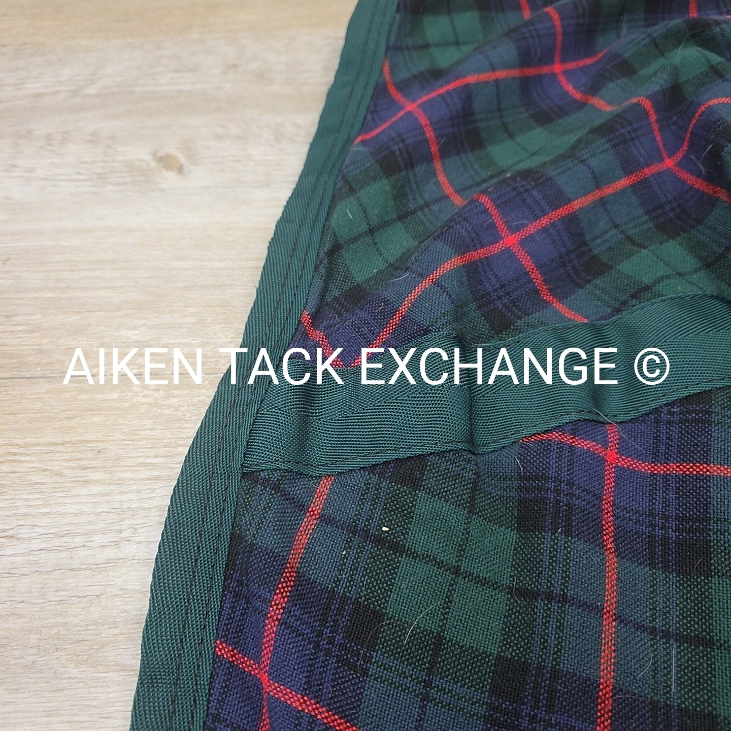 5/A Baker Original Tartan Plaid Stable Sheet, 80"