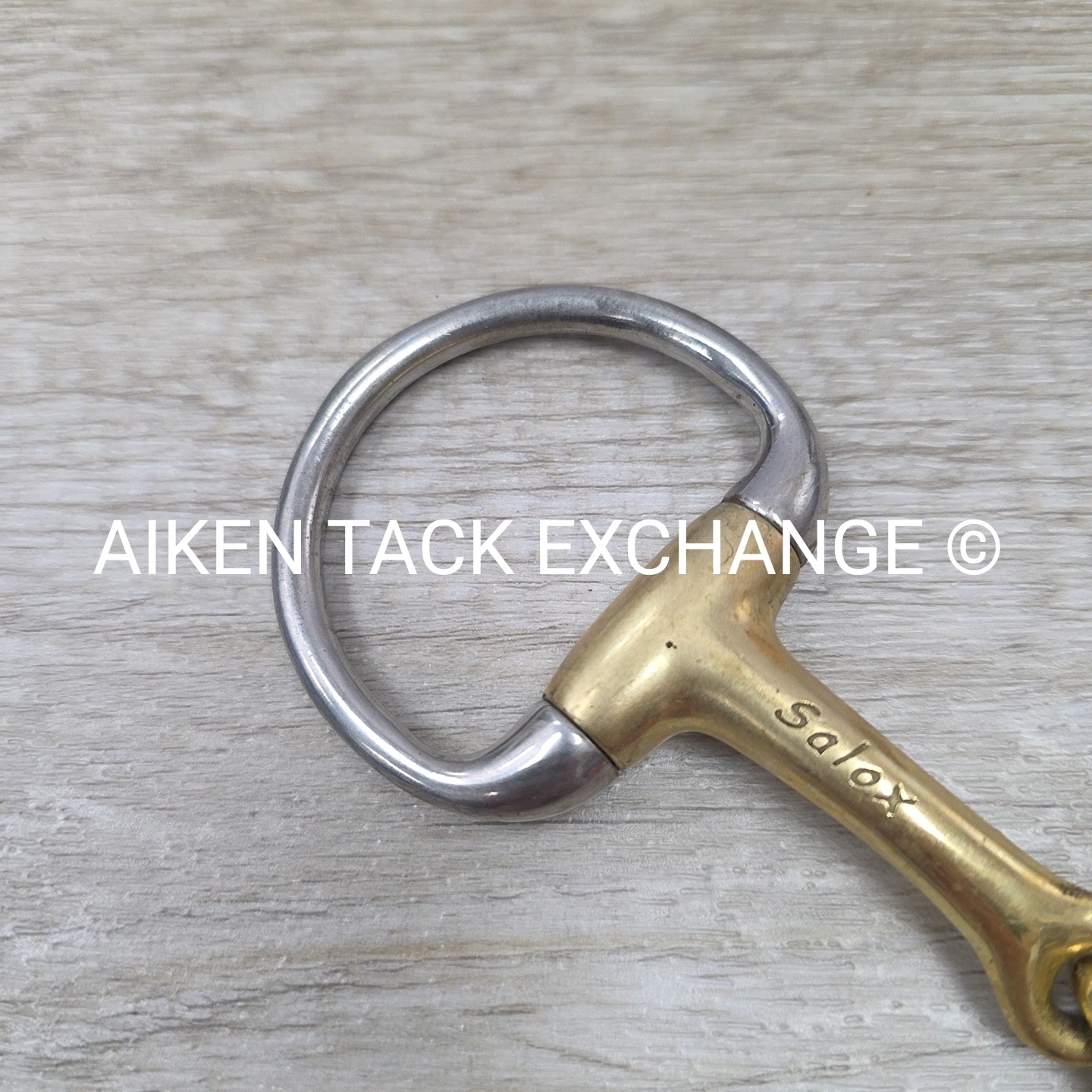 Neue Schule Tranz Angled Lozenge Eggbutt Bradoon Bit 4.75"