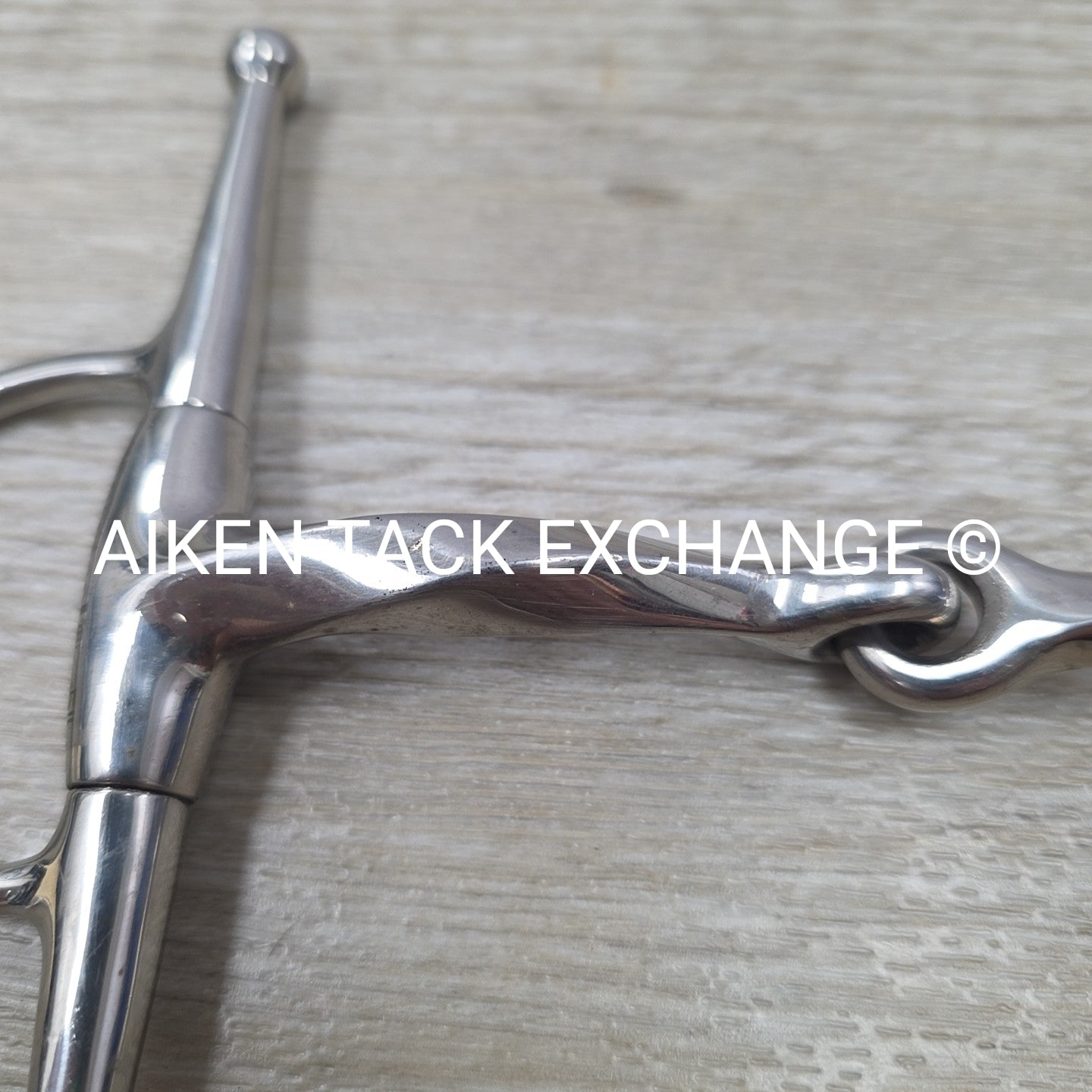 Korsteel Single Joint Slow Twist Full Cheek Bit 5"