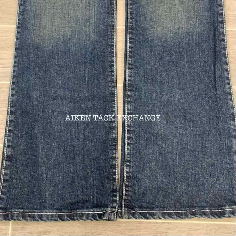 Wrangler Q-Baby Mid-Rise Jeans, Size 7/8