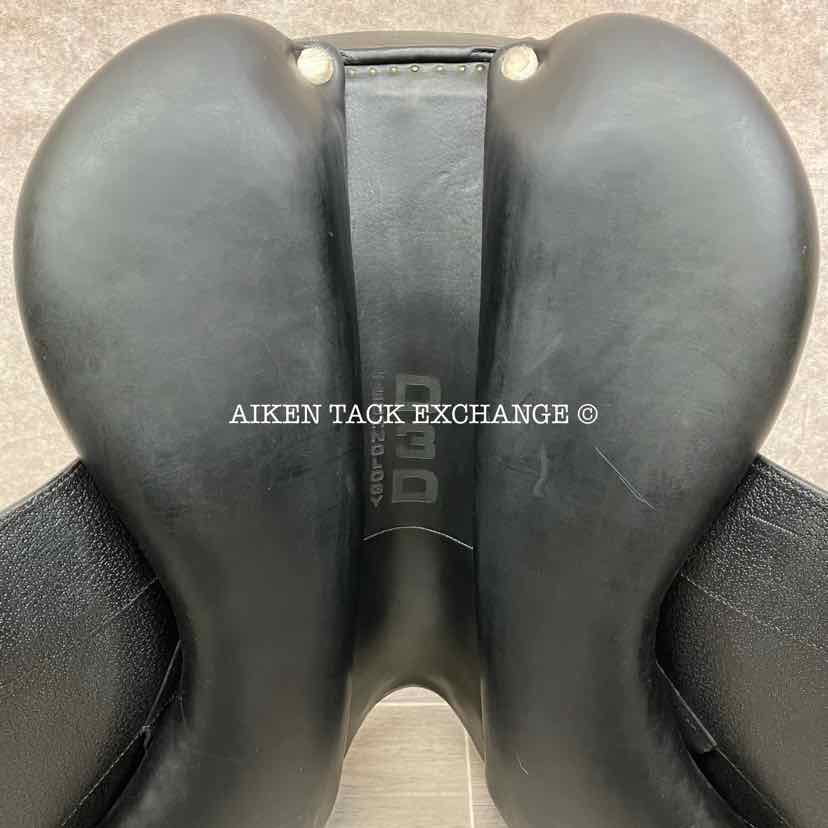 2014 Devoucoux Mendia Monoflap Dressage Saddle, 18" Seat, 3 Flap, Medium Wide Tree, D3D Panels, Full Buffalo Leather