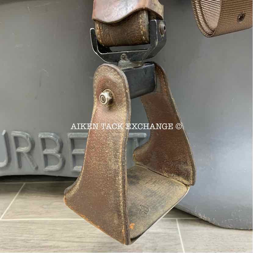 **SOLD** Ortho-Flex Western Saddle, 16" Seat, Wide Fit with Flex Panels