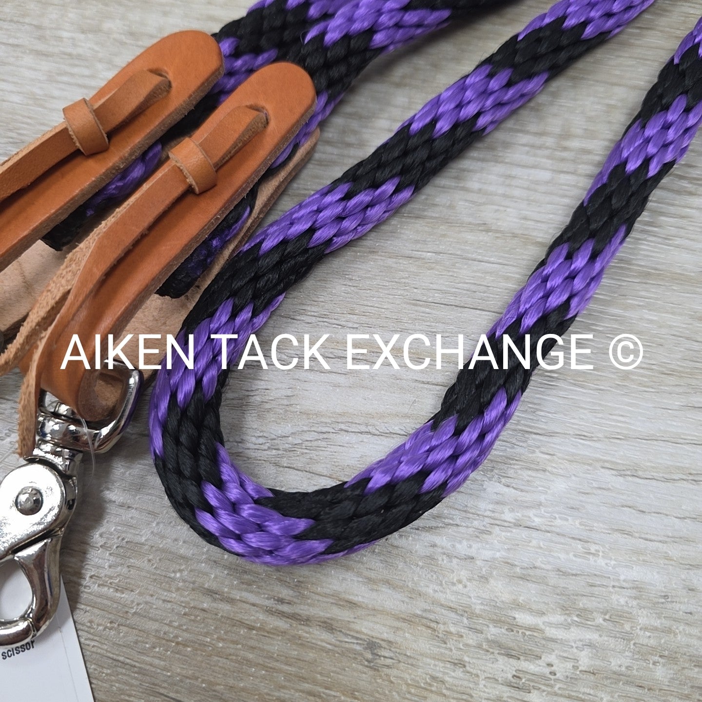 Mustang Round Braided Trail Reins, 1.5' x 8'