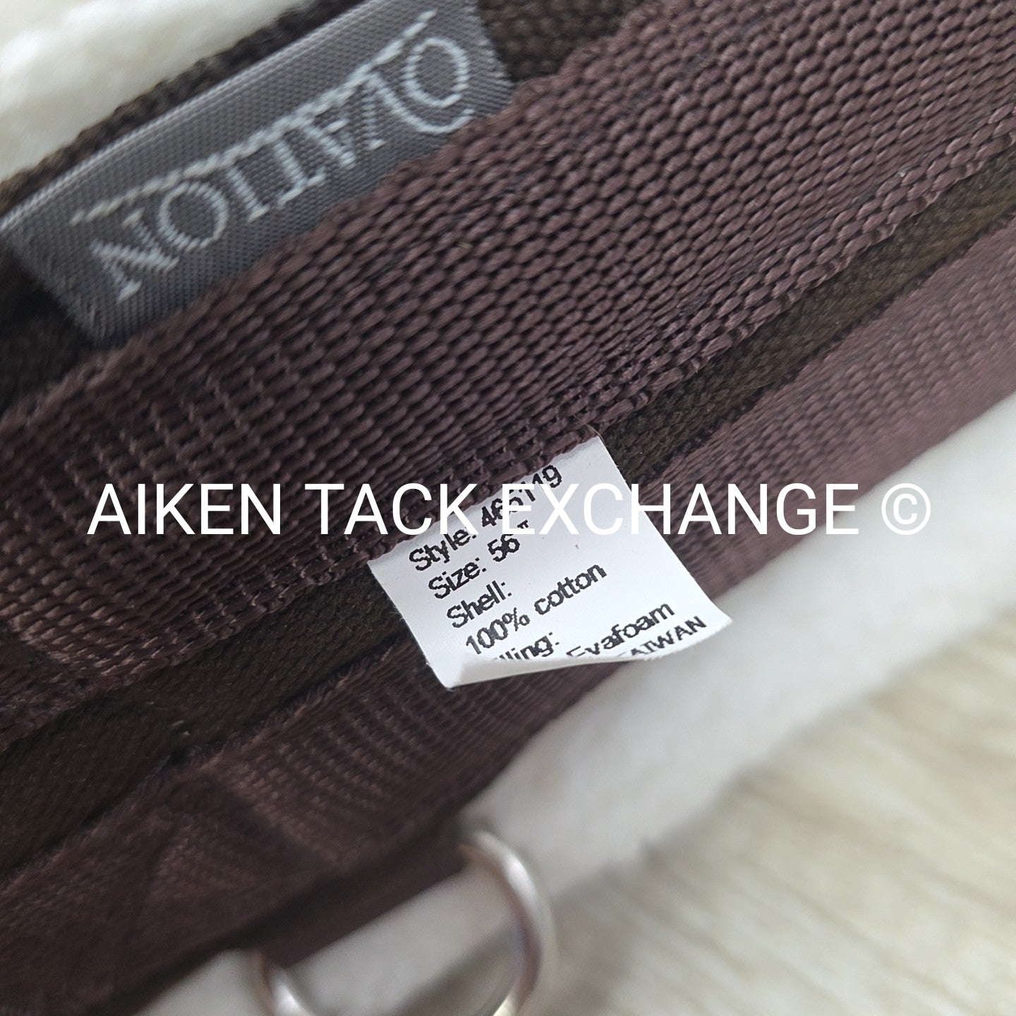 Ovation Fleece Girth, Brown, 56"